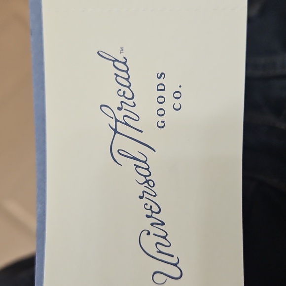 Universal Thread Black Denim Halter Dress Size 6 NWT - Picture 8 of 14